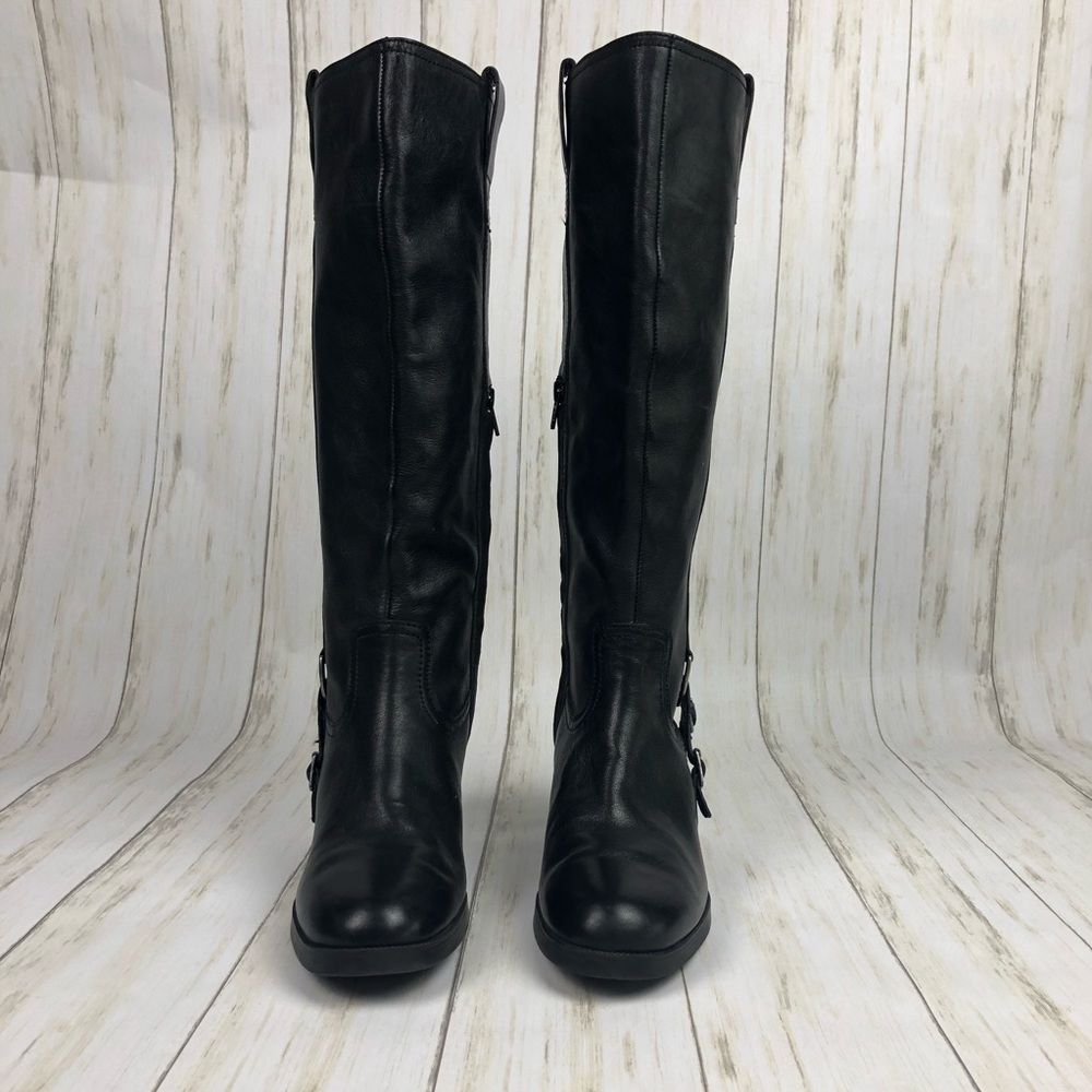 Ralph Lauren "Calvin" Leather Riding Boots - Picture 2 of 8